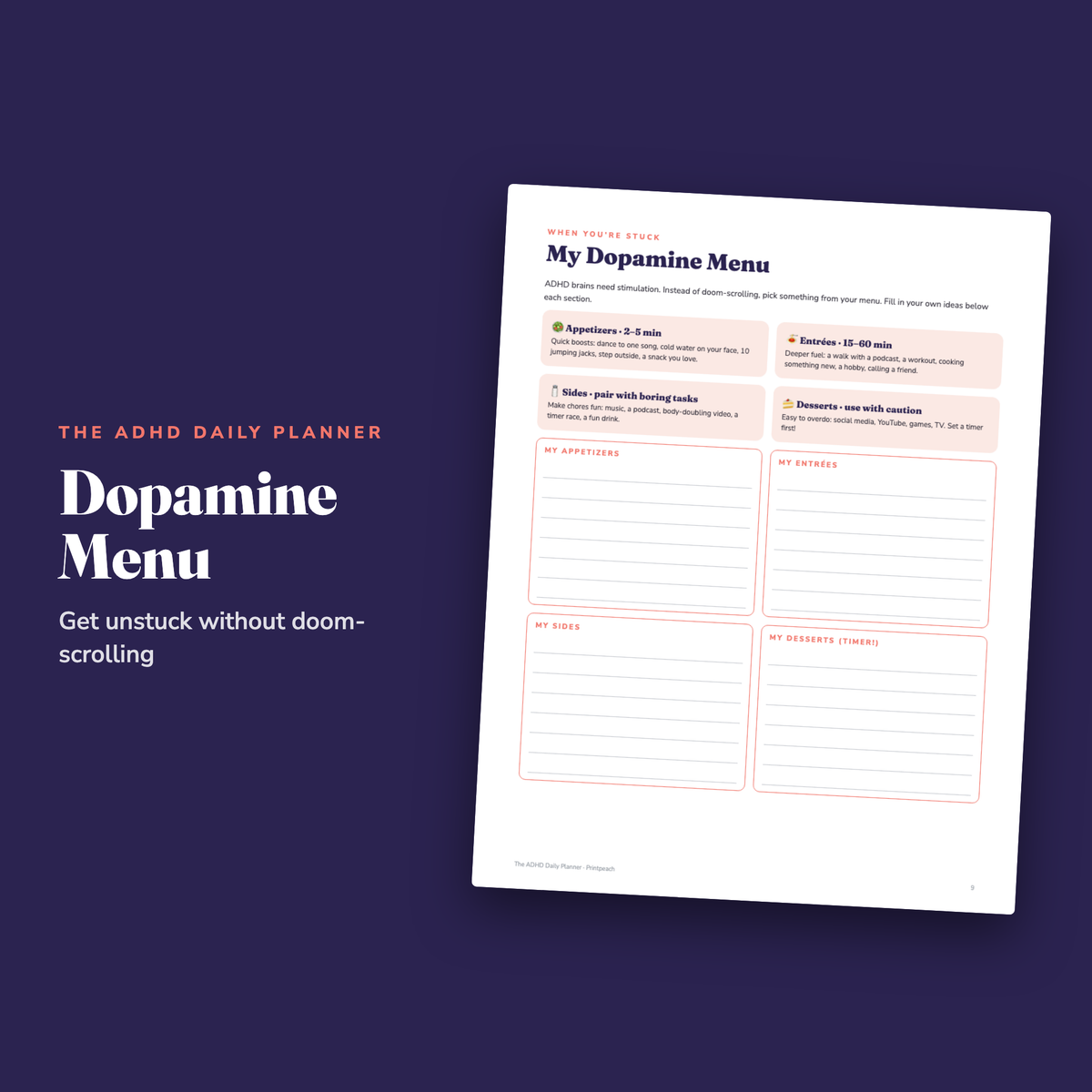 The ADHD Daily Planner