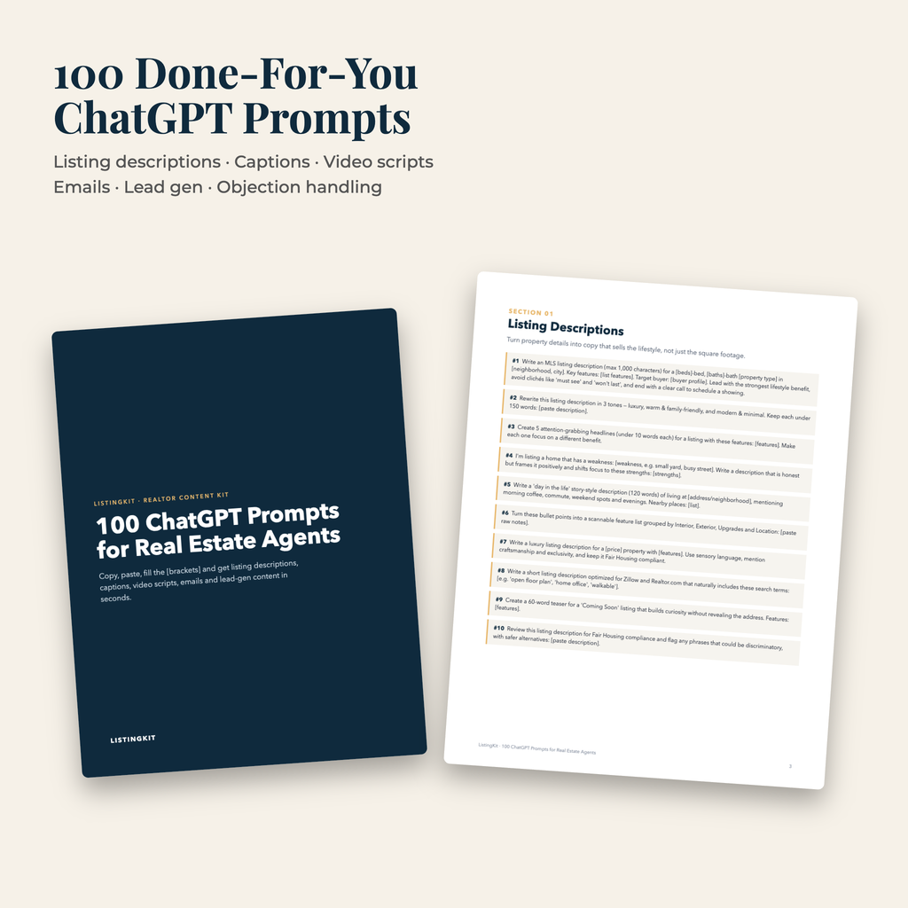 ListingKit: The Realtor Content Kit