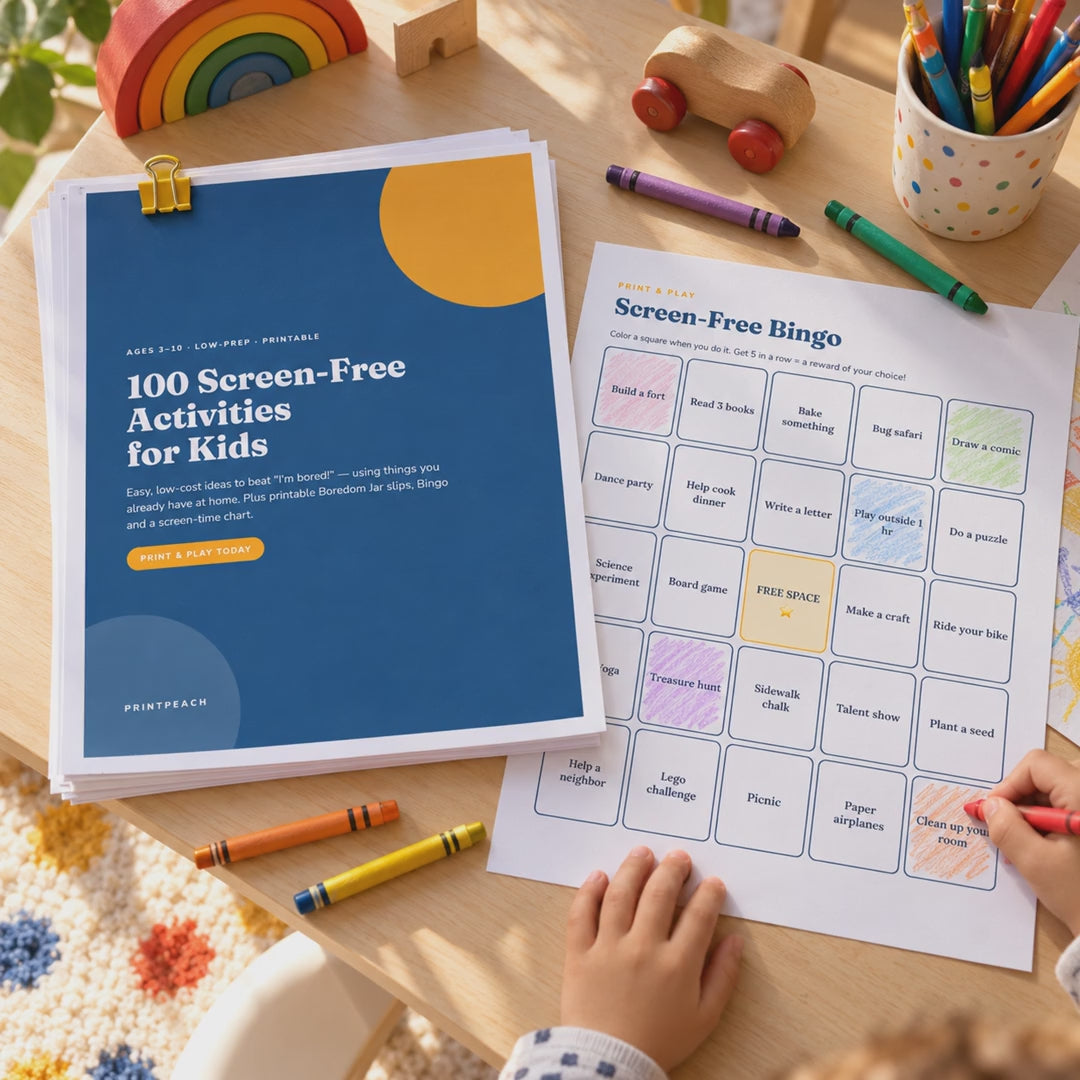 100 Screen-Free Activities for Kids